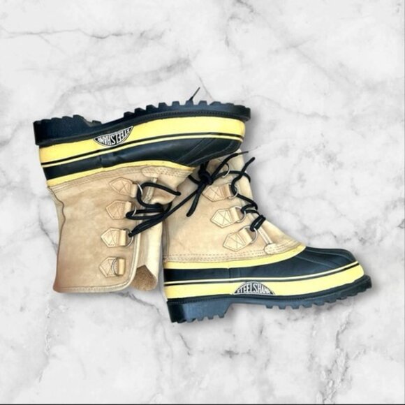 Sorel Caribou Boots For MEN Size 8 / 41 Beige Waterproof Winter Snow Boots main image 5
